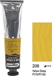 Bigpoint 200 ml Yağlı Boya 208 Yellow Deep