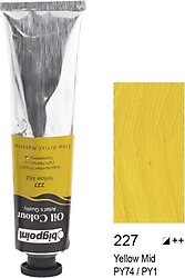 Bigpoint 200 ml Yağlı Boya 227 Yellow Mid
