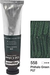 Bigpoint 200 ml Yağlı Boya 558 Phthalo Green