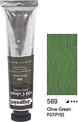Bigpoint 200 ml Yağlı Boya 569 Olive Green