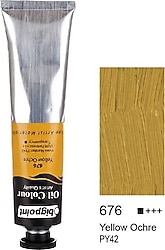 Bigpoint 200 ml Yağlı Boya 676 Yellow Ochre