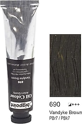 Bigpoint 200 ml Yağlı Boya 690 Vandyke Brown