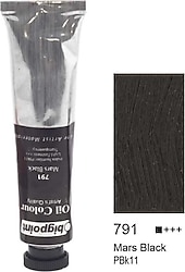 Bigpoint 200 ml Yağlı Boya 791 Mars Black