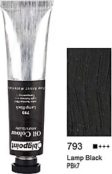 Bigpoint 200 ml Yağlı Boya 793 Lamp Black
