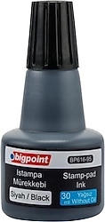Bigpoint 30 ml Siyah Istampa Mürekkebi