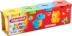 Bigpoint 4'lü 520 gr Oyun Hamuru
