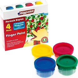 Bigpoint 35 ml 4'lü Parmak Boyası