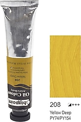 Bigpoint 45 ml Yağlı Boya 208 Yellow Deep