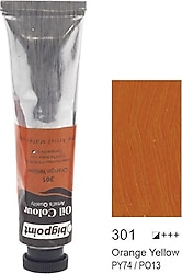 Bigpoint 45 ml Yağlı Boya 301 Orange Yellow