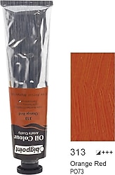Bigpoint 45 ml Yağlı Boya 313 Orange Red