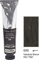 Bigpoint 45 ml Yağlı Boya 690 Vandyke Brown