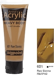 Bigpoint 75 ml Akrilik Boya 601 Raw Sienna