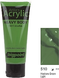 Bigpoint 75 ml Akrilik Boya 510 Hookers Green Light