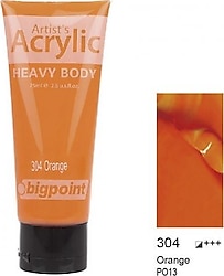 Bigpoint 75 ml Akrilik Boya 304 Orange