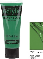 Bigpoint 75 ml Akrilik Boya 538 Permt Green