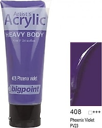 Bigpoint 75 ml Akrilik Boya 408 Phoenix Violet