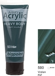 Bigpoint 75 ml Akrilik Boya 560 Viridian