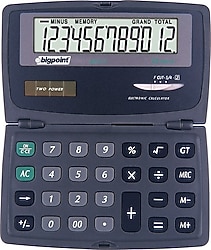 Bigpoint BP517 12 Haneli Cep Tipi Hesap Makinesi
