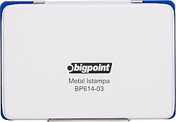 Bigpoint BP614-03 15x10 cm Büyük Boy Metal Istampa
