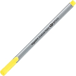 Bigpoint 0.4 mm Keçeli Kalem Sarı