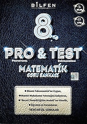 Bilfen Yayınları 8. Sınıf Pro & Test Matematik Soru Bankası