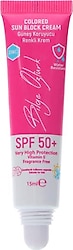 Bilge Öztürk Pembe 15 ml 50+ Faktör Renkli Güneş Kremi