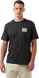 Billabong Crayon Wave EBYZT00292 Kısa Kollu Bisiklet Yaka Erkek Tişört