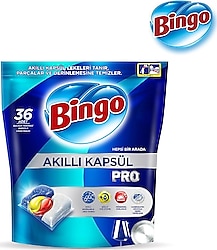 Bingo Akıllı Kapsül Pro Bulaşık Makinesi Tableti 36'lı