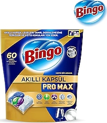 Bingo Akıllı Kapsül Pro Max Bulaşık Makinesi Tableti 60'lı