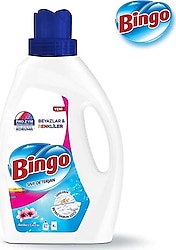 Bingo Amber Çiçeği Beyazlar ve Renkliler için Sıvı Deterjan 1.7 lt