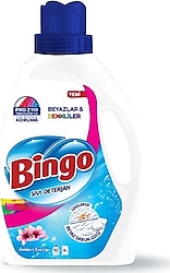 Bingo Amber Çiçeği Beyazlar ve Renkliler için Sıvı Deterjan 40 Yıkama 2.6 lt