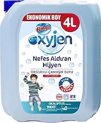 Bingo Oksijen Okaliptus Çamaşır Suyu 4 lt