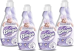 Bingo Soft Sensitive Yumuşatıcı 60 Yıkama 1.44 lt 4'lü