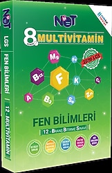 Binot Yayınları 8. Sınıf 1. Dönem Multivitamin Fen Bilimleri 12 Deneme