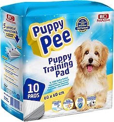 Bio PetActive 60x60 cm 10 Adet Puppy Pee Tuvalet Eğitim Çişi Pedi