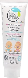 Bio Smile Aloe Vera ve Muz Aromalı 0-3 Yaş Florürsüz Bebek Diş Macunu 50 ml