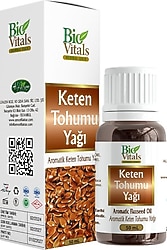Bio Vitals Keten Tohumu Yağı 50 ml