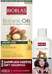 Bioblas Botanic Oils Argan Yağlı 360 ml + 150 ml Şampuan Seti