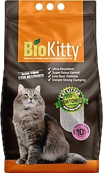 BioKitty Bebek Pudrası Kokulu 10 lt Bentonit Kedi Kumu