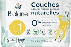 Biolane Natural 1 Beden 28'li Bebek Bezi