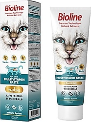 Bioline Multivitamin 100 gr Kedi Macunu