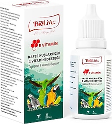 Biolive 50 ml Kuşlar için B Vitamini Desteği