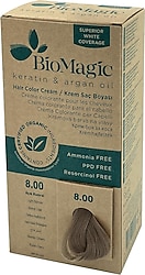BioMagic 8.00 Açık Kumral Saç Boyası