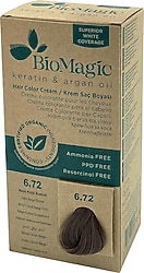 BioMagic 6.72 Koyu Küllü Kumral Saç Boyası