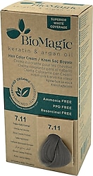 BioMagic 7.11 Yoğun Küllü Kumral Saç Boyası