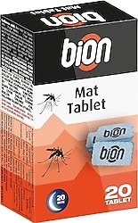 Bion Sivrisinek Kovucu Mat 20 Tablet