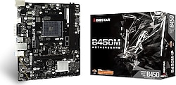 Biostar B450MHP AMD AM4 DDR4 Micro ATX Anakart