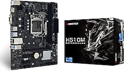 Biostar H510MHP Intel LGA1200 DDR4 Micro ATX Anakart