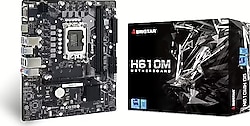 Biostar H610MH D5 Intel LGA1700 DDR5 Micro ATX Anakart