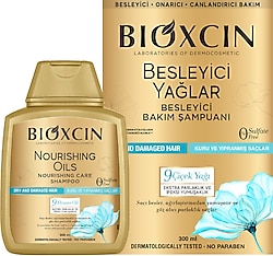 Bioxcin Besleyici Yağlar Kuru ve Yıpranmış Saçlar için 300 ml Şampuan